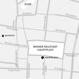 Lageplan Juwelier Gattinger am Hauptplatz
